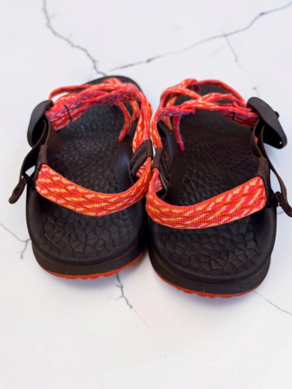 Chaco ZX/2 Classic Double Strap Sandals Women's Size 8 Coral - Picture 9 of 11